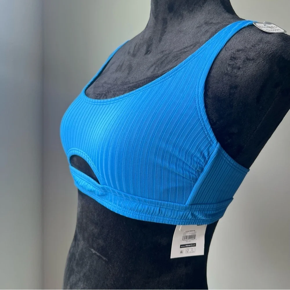 NWT Blue Bikini Top - Small - Picture 12 of 13